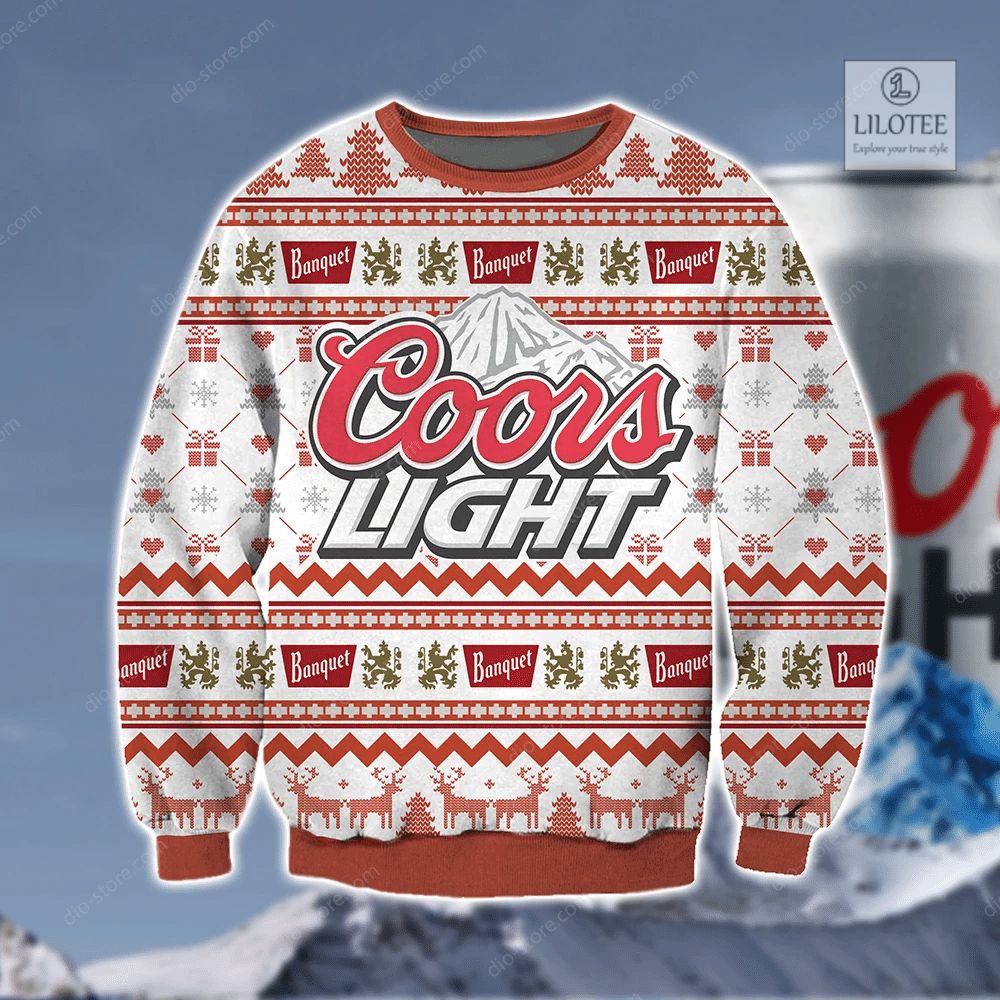 BEST Coors Light Beer 3D sweater, sweatshirt 2