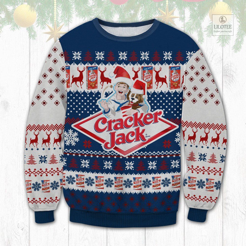 BEST Cracker Jack Christmas Sweater and Sweatshirt 3