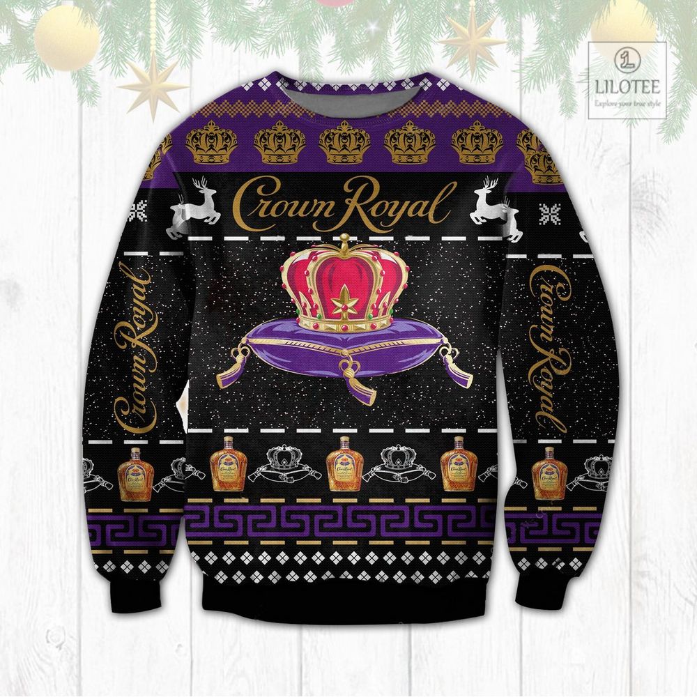 BEST Crown Royal Black 3D sweater, sweatshirt 3