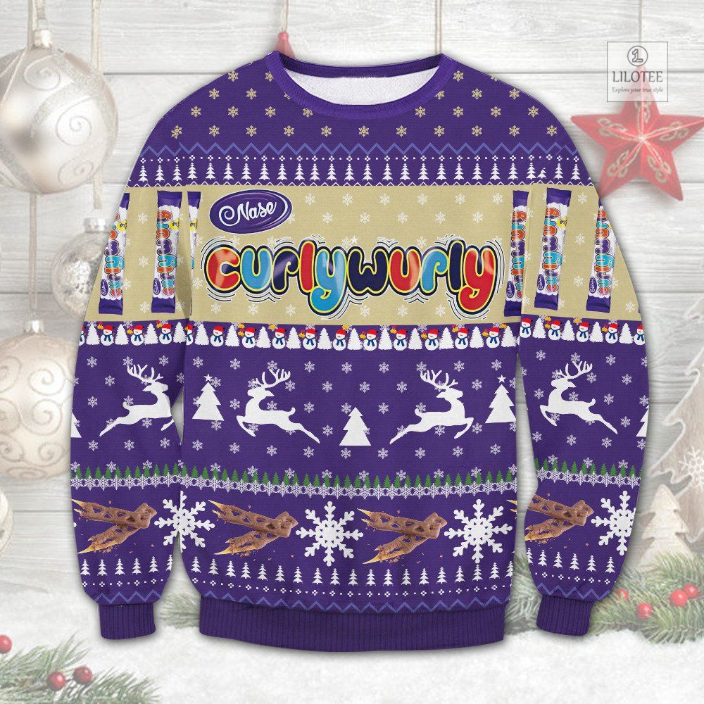 BEST Curlywurly Christmas Sweater and Sweatshirt 2