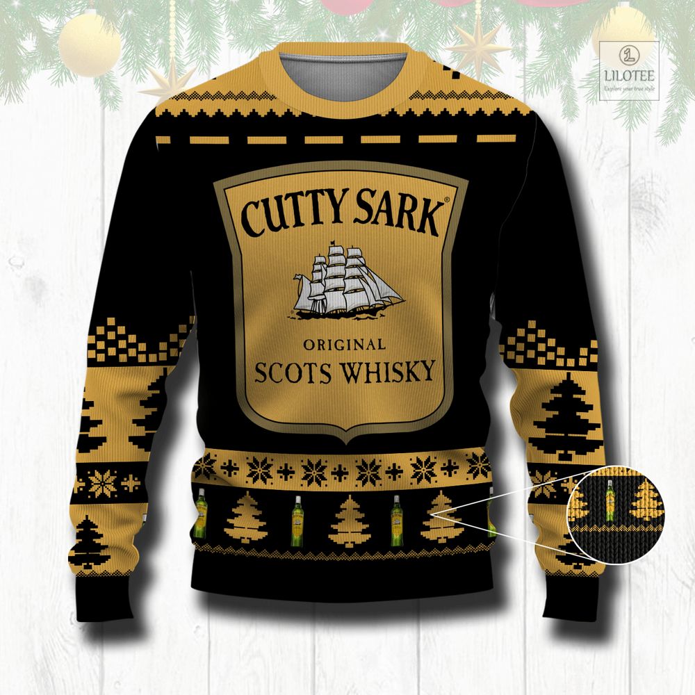 BEST Cutty Sark Original Scots Whisky Sweater and Sweatshirt 3