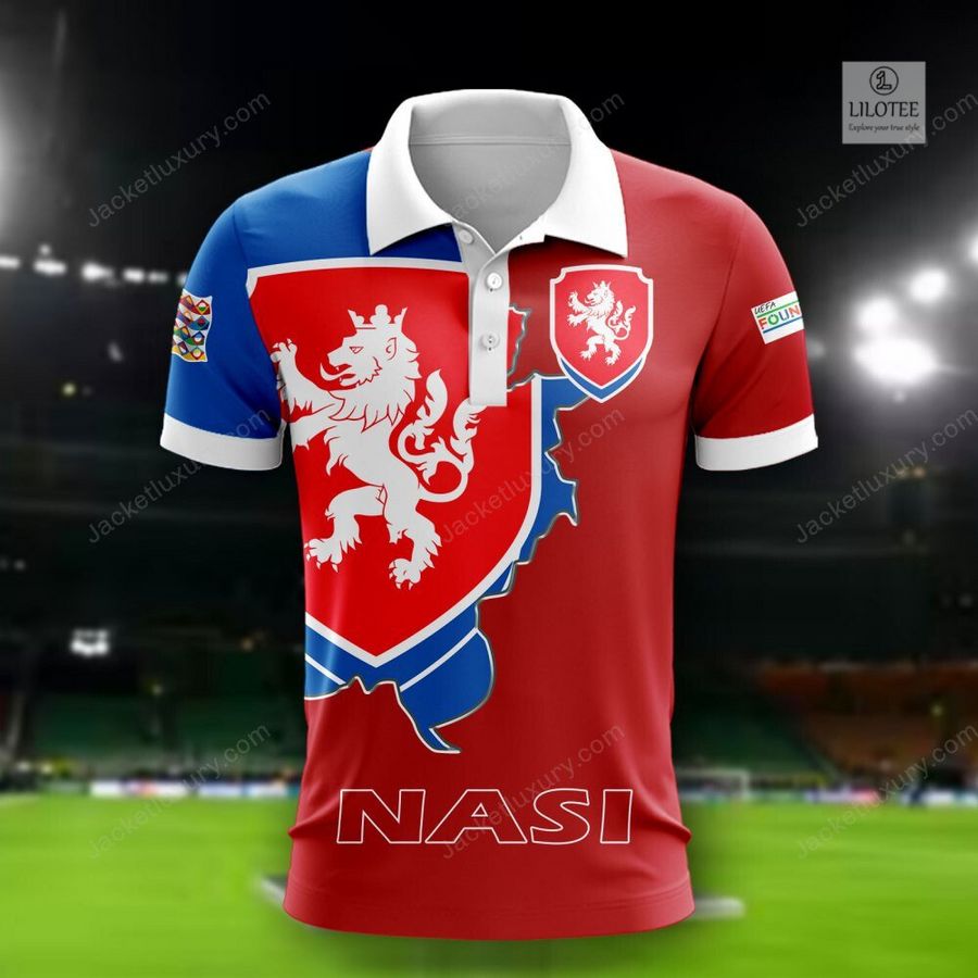 Czech Republic Nasi national football team 3D Hoodie, Shirt 1