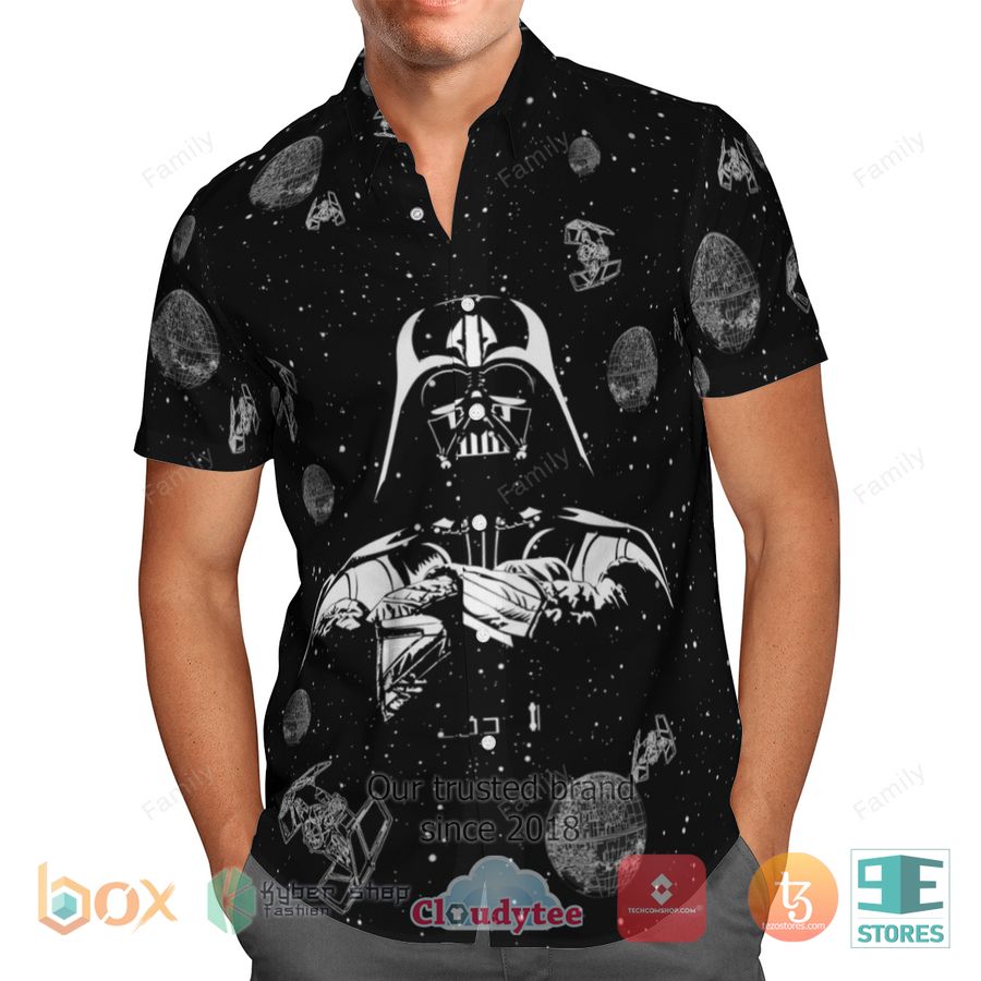 BEST Dark Vader Galaxy Hawaii Shirt 2