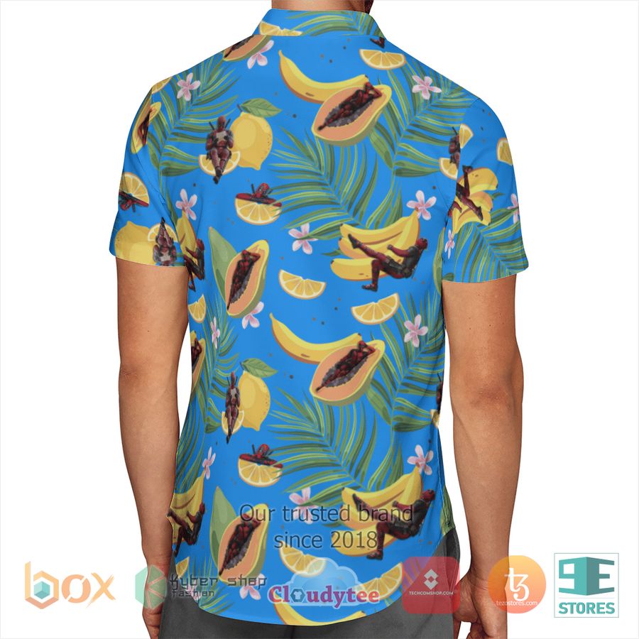 BEST Dead Pool papaya banana fruit Hawaii Shirt 14