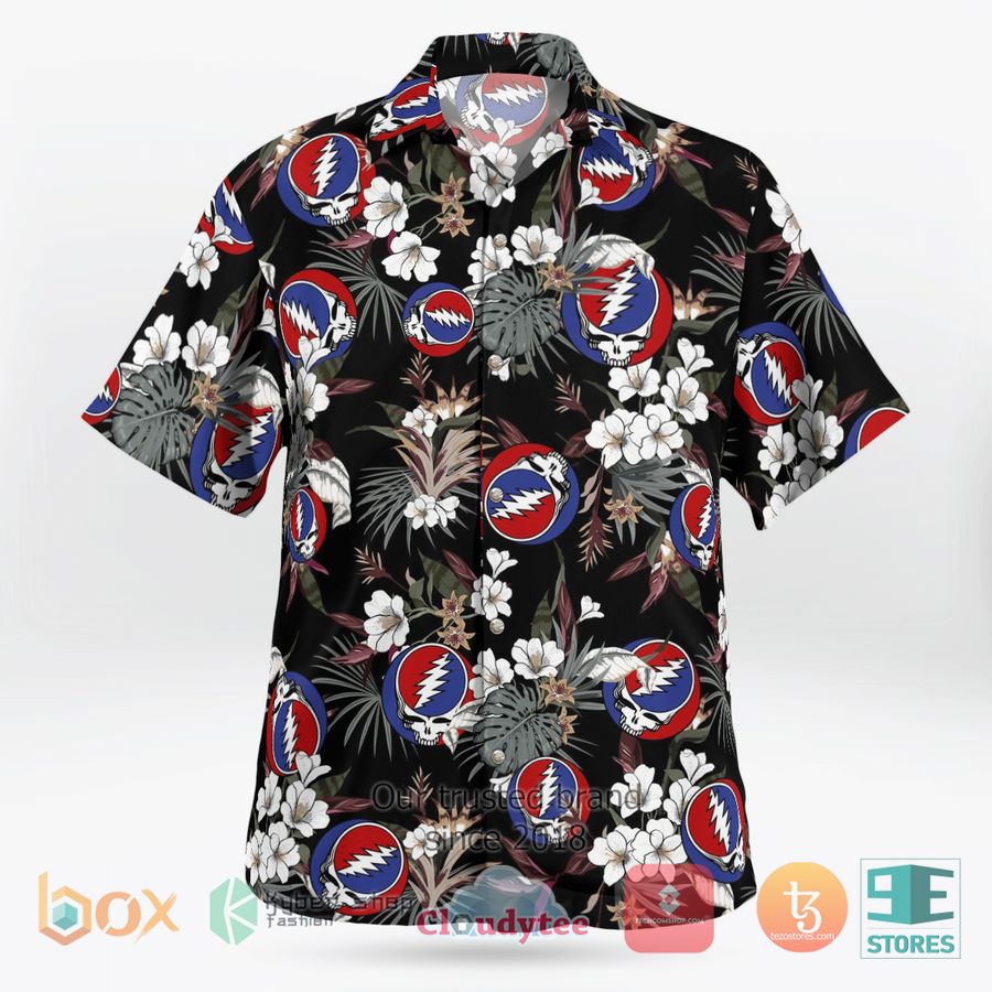 HOT Deadhead Tropical Hawaiian Shirt 3 HOT Deadhead Tropical Hawaiian Shirt - Image 3
