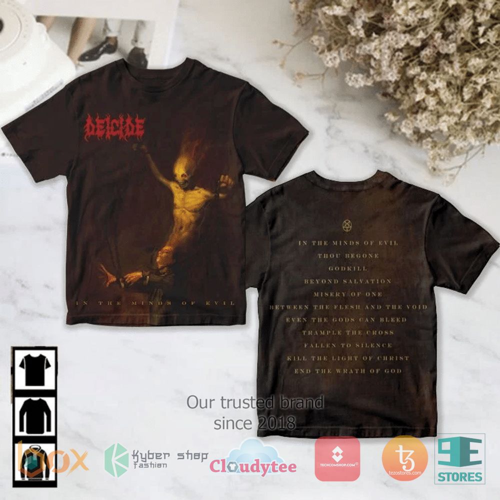 HOT Deicide In the Minds of Evil T-Shirt 2