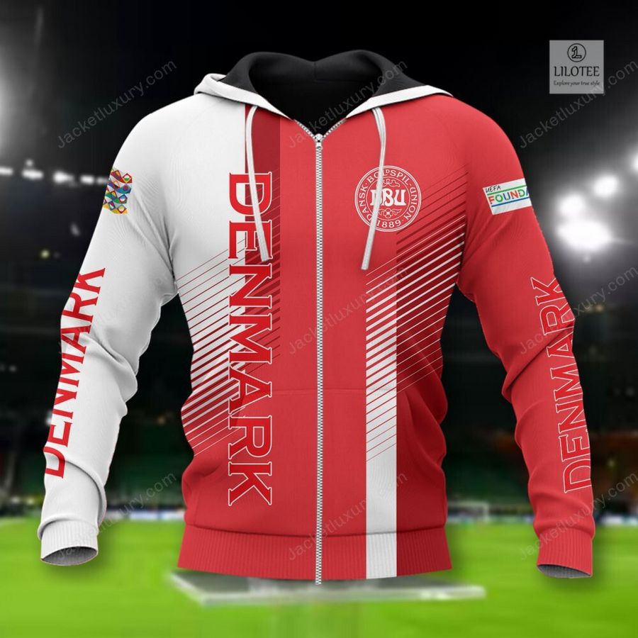 Denmark national football team 3D Hoodie, Shirt 4