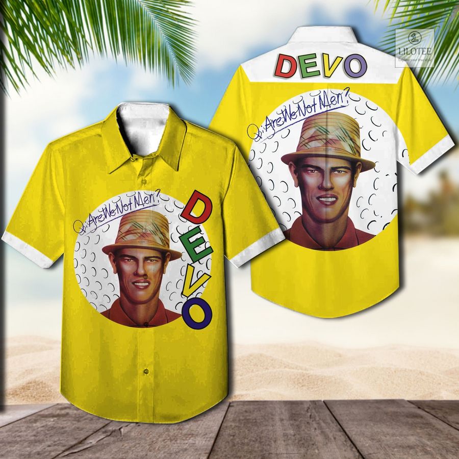 BEST Devo Are We Not Men Hawaiian Shirt 3