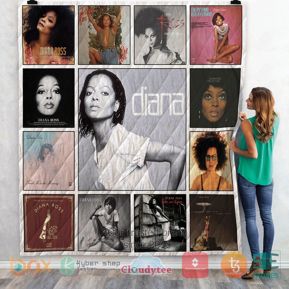BEST Diana Ross Lady sings the blues Album Quilt 2