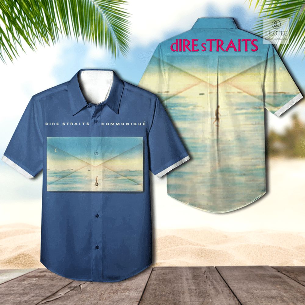 BEST Dire Straits Communique Casual Hawaiian Shirt 3