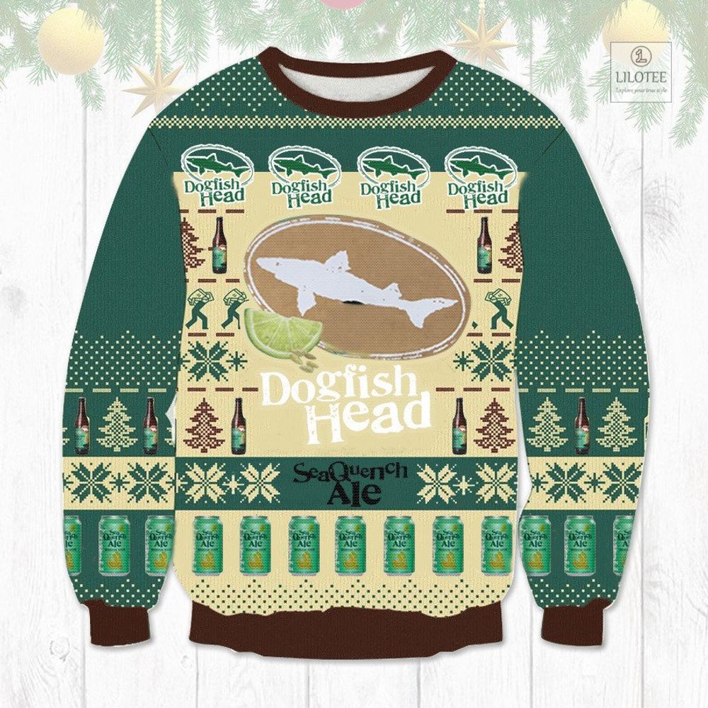 BEST Dogfish Head SeaQuench Ale Christmas Sweater and Sweatshirt 3
