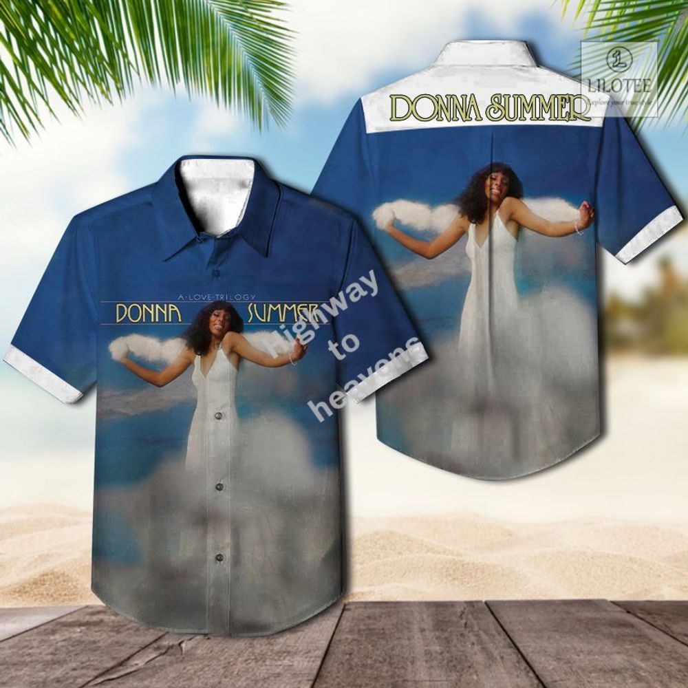 BEST Donna Summer A Love Trilogy Casual Hawaiian Shirt 2