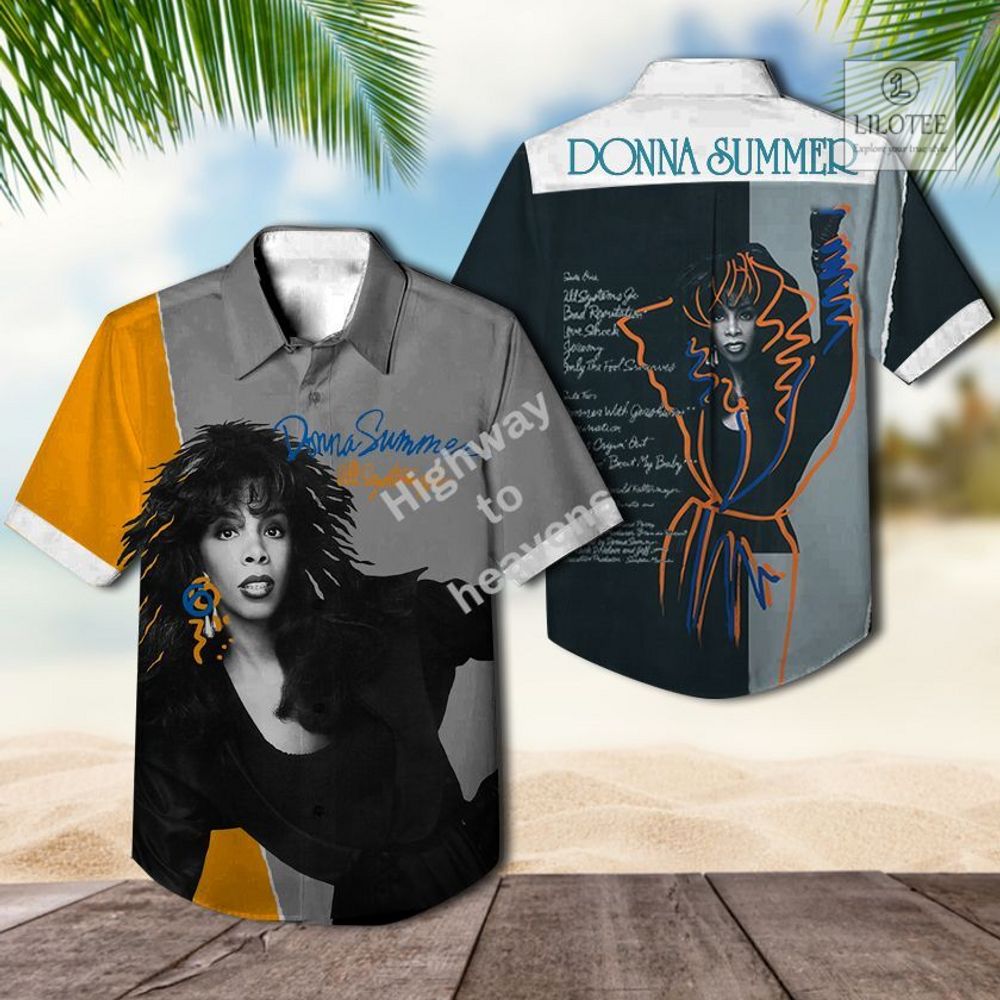 BEST Donna Summer All Systems Go Casual Hawaiian Shirt 3