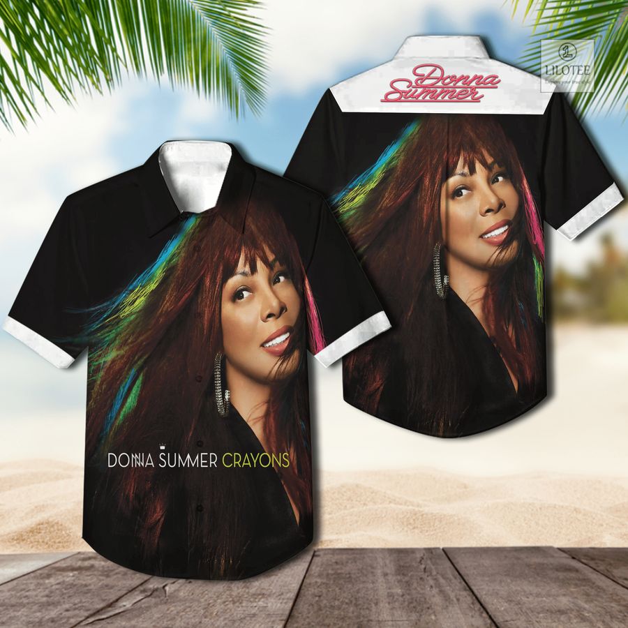 BEST Donna Summer Crayons Album Hawaiian Shirt 2