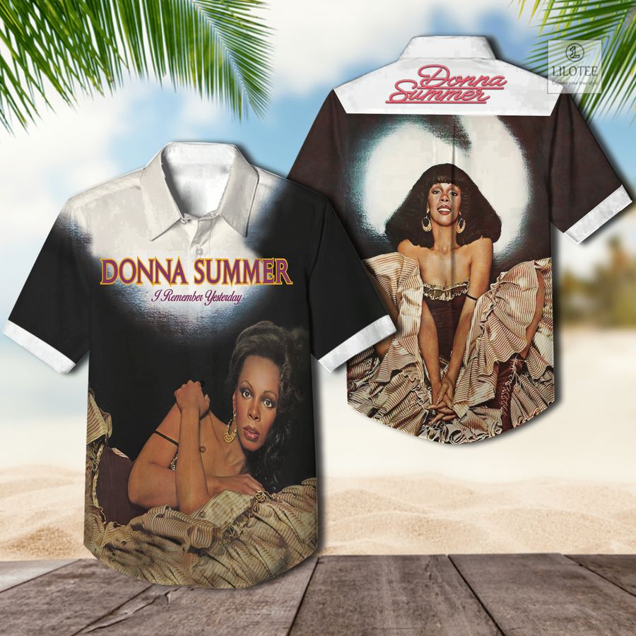 BEST Donna Summer I Remember Yesterday Album Hawaiian Shirt 2