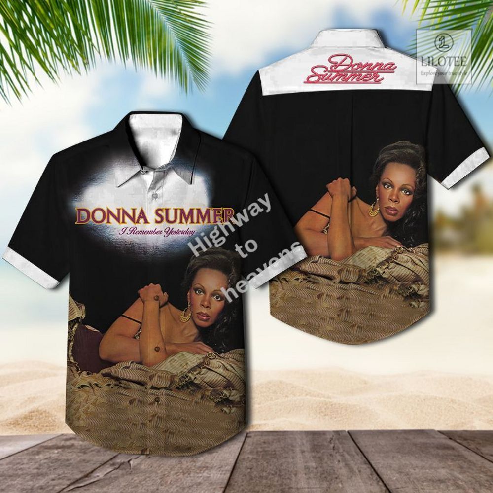 BEST Donna Summer I Remember Yesterday Casual Hawaiian Shirt 3
