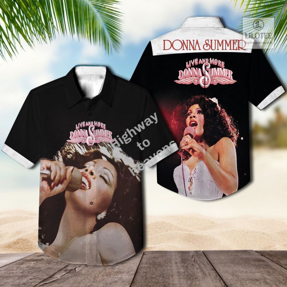 BEST Donna Summer Live and More Casual Hawaiian Shirt 2