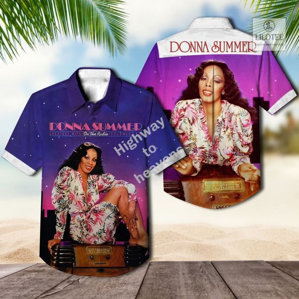BEST Donna Summer On the Radio Casual Hawaiian Shirt 2