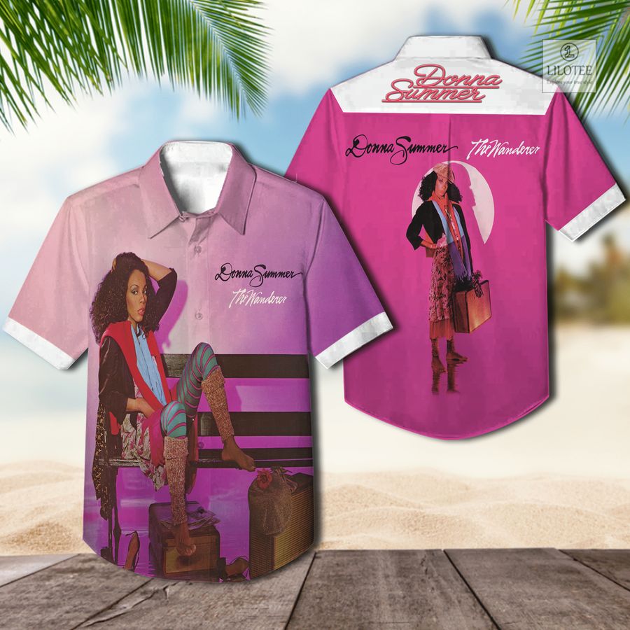 BEST Donna Summer The Wanderer Album Hawaiian Shirt 2
