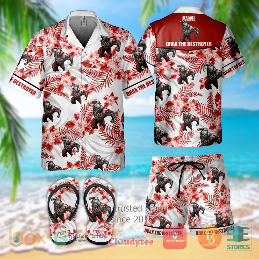 HOT Drax the Destroyer Hawaiian Shirt, Shorts 2