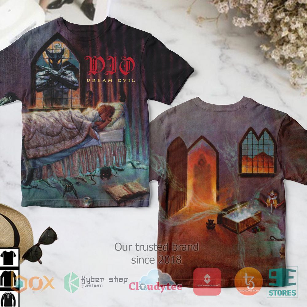 BEST Dream Evil Dio 3D Shirt 3