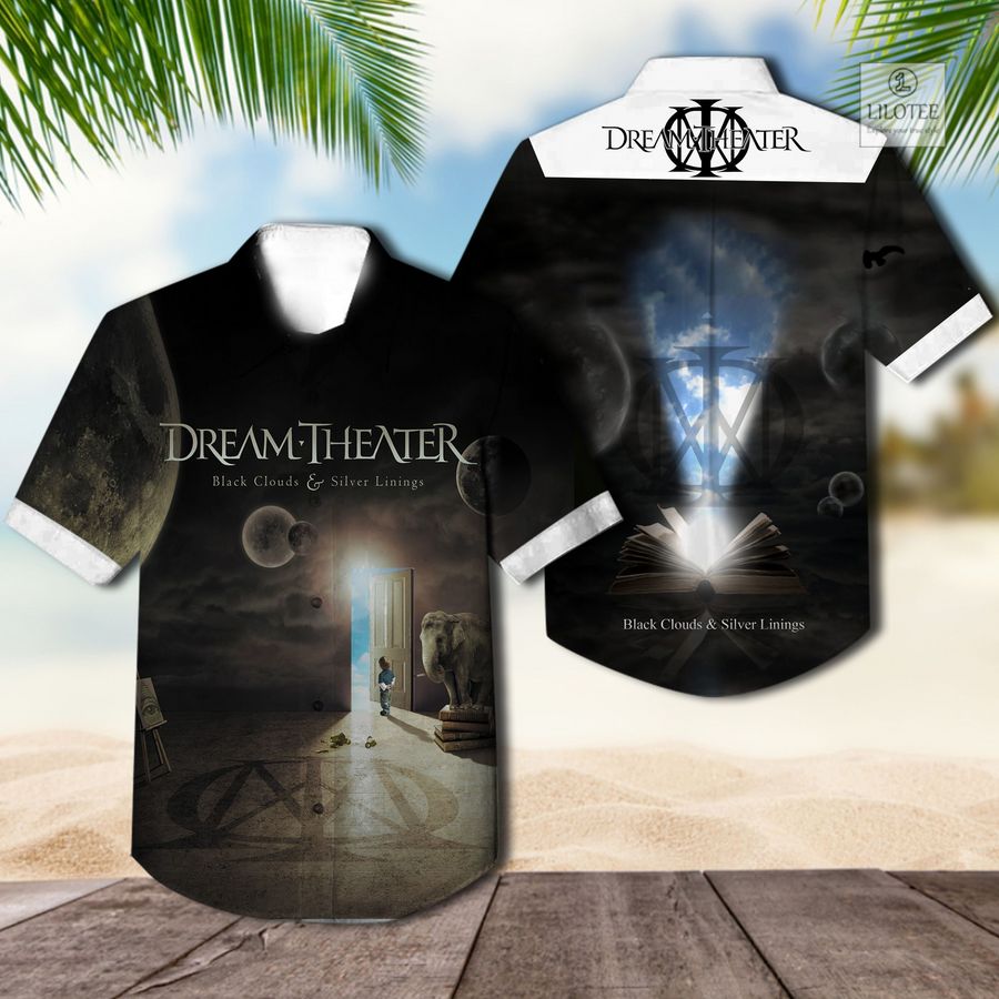 BEST Dream Theater black Hawaiian Shirt 3