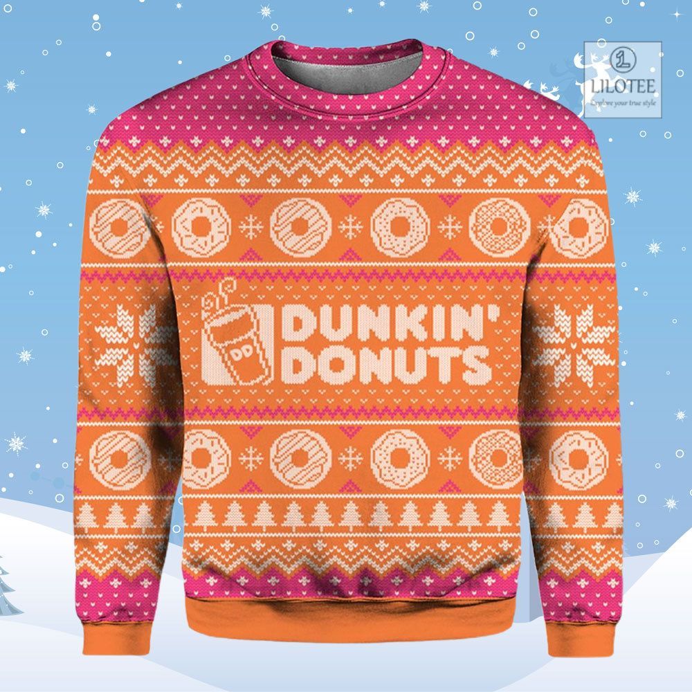 BEST Dunkin' Donuts 3D sweater, sweatshirt 2