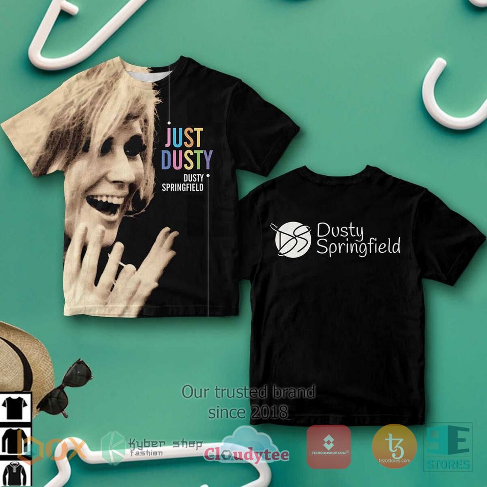HOT Dusty Springfield Just Dusty 3D over printed Shirt 5