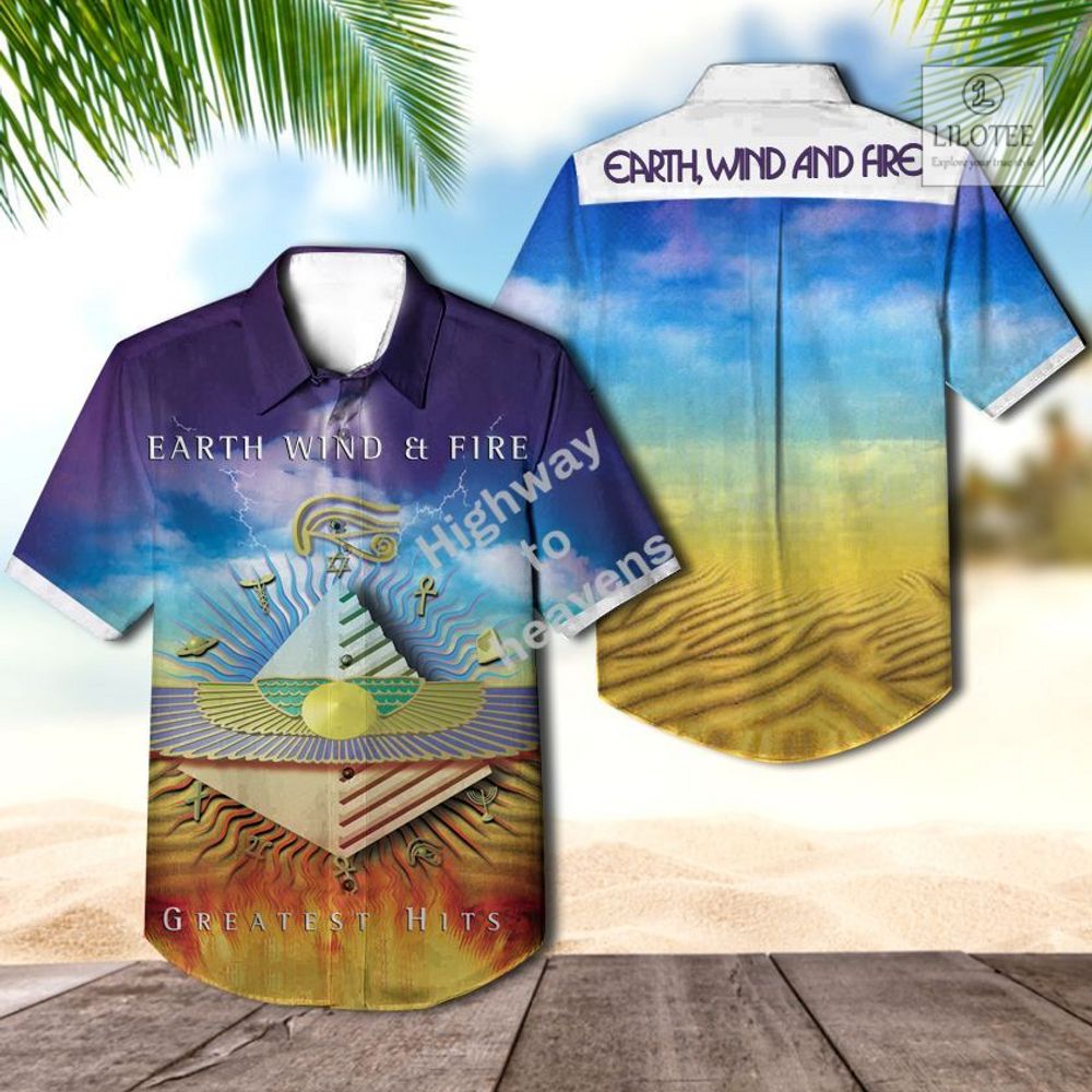 BEST Earth, Wind & Fire Greatest Hits Casual Hawaiian Shirt 2
