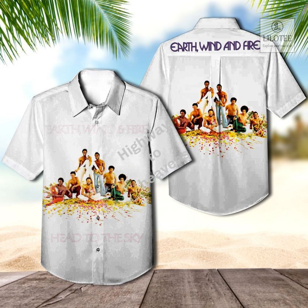 BEST Earth, Wind & Fire Head to the Sky Casual Hawaiian Shirt 3