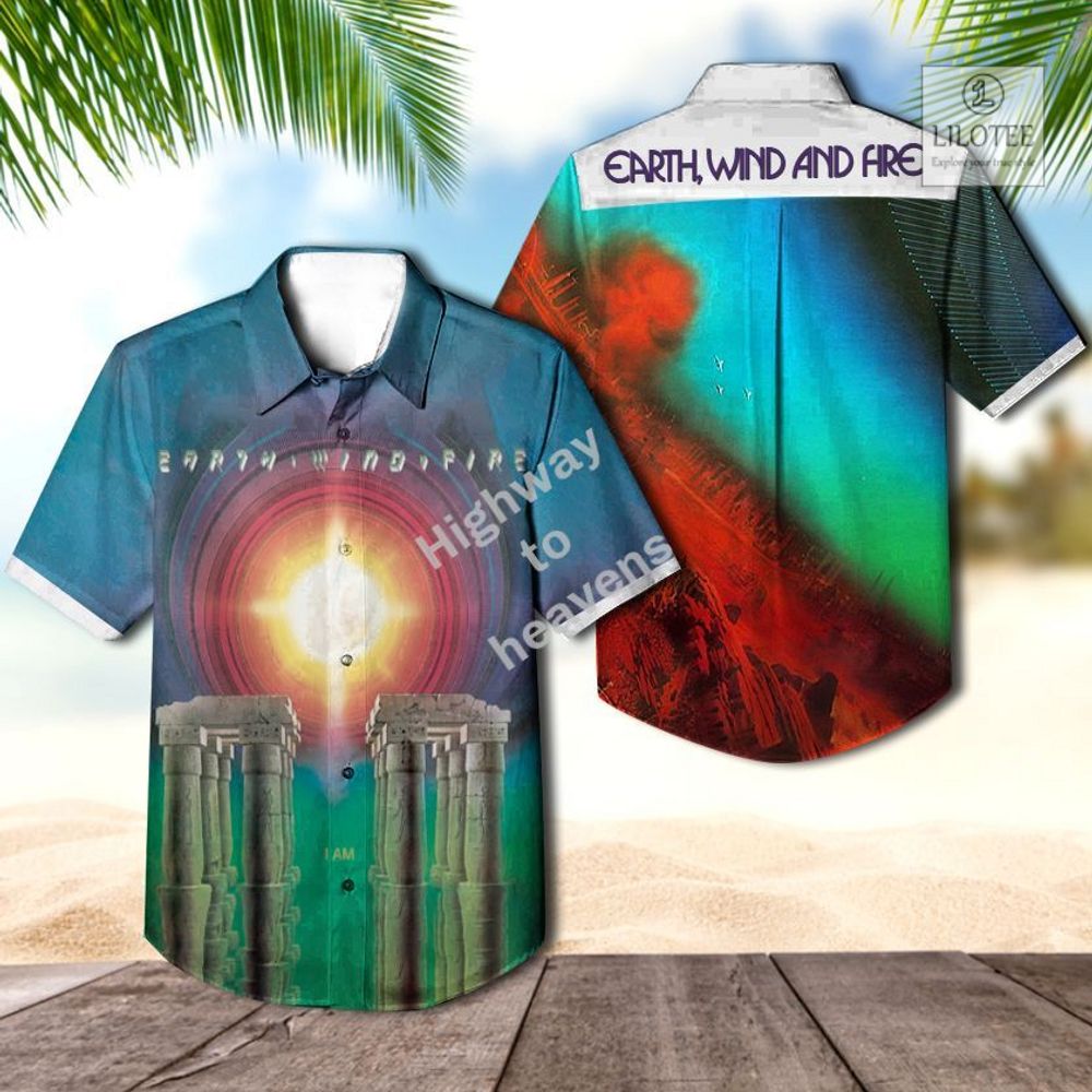BEST Earth, Wind & Fire I Am Casual Hawaiian Shirt 2