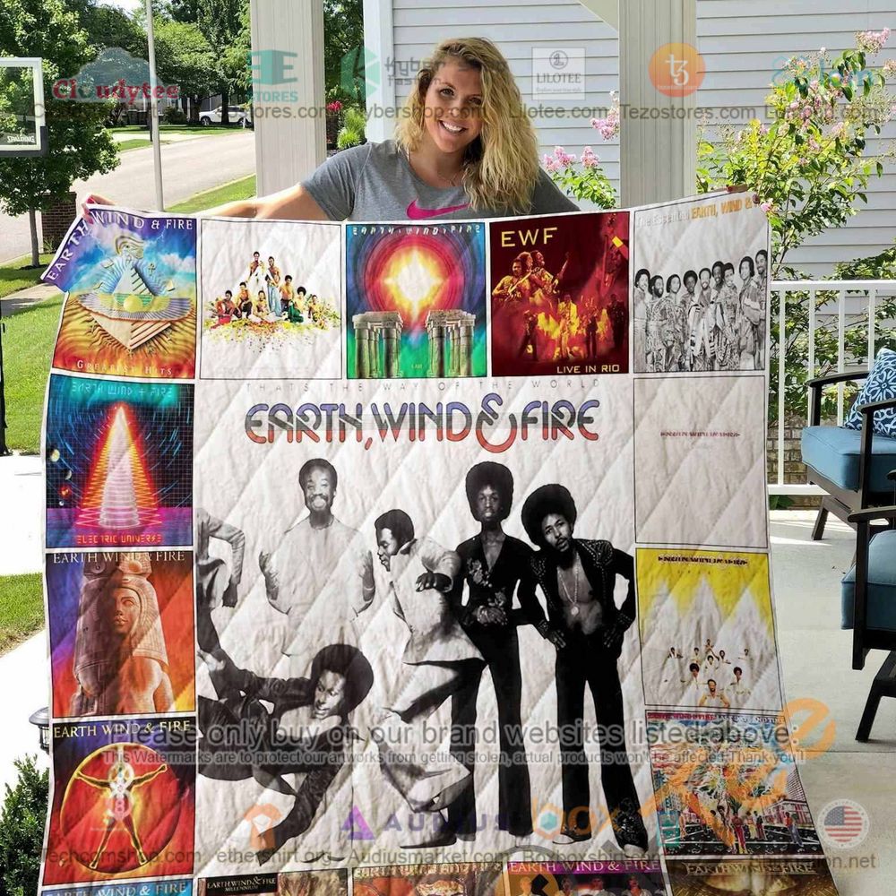 NEW Earth, Wind & Fire Live in Rio Quilt 3