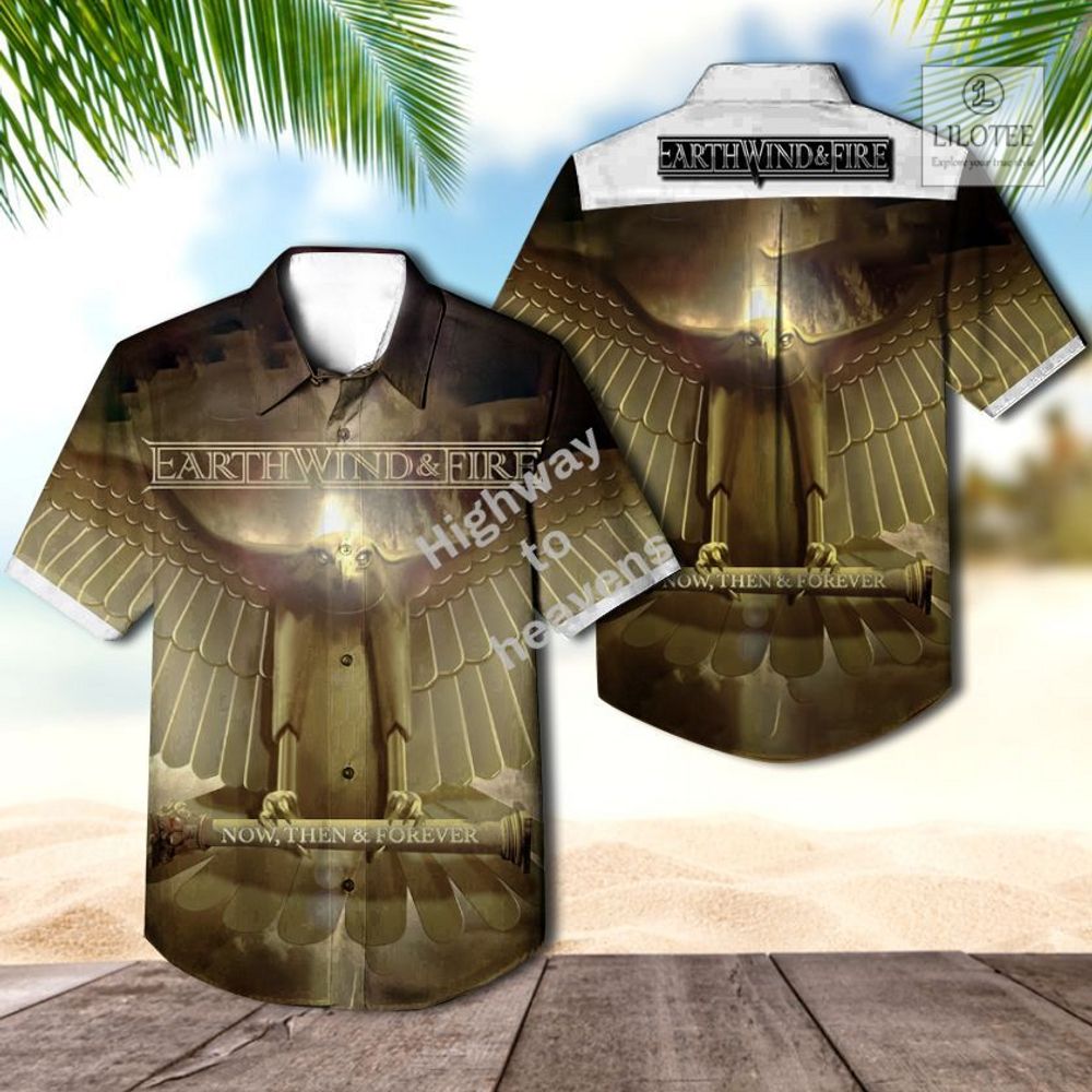 BEST Earth, Wind & Fire Now, Then & Forever Casual Hawaiian Shirt 3