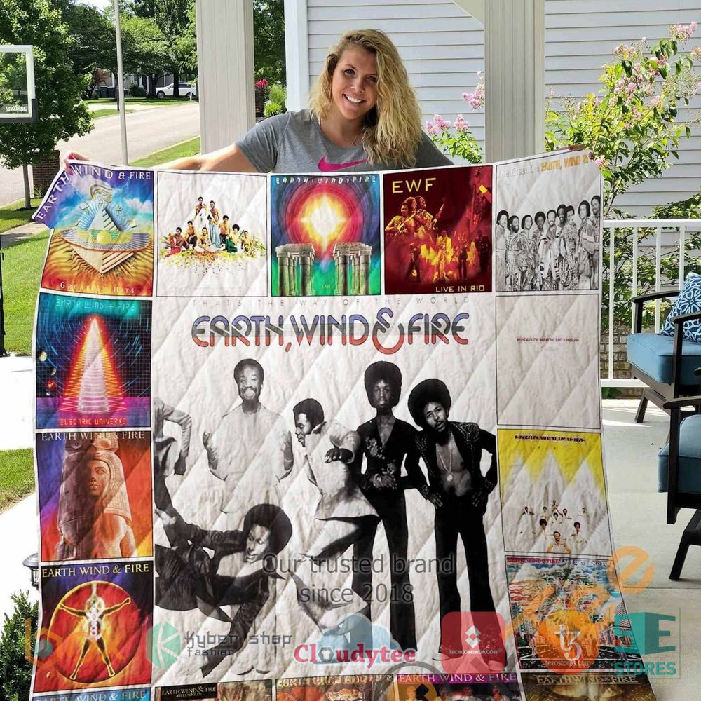 BEST Earth, Wind & Fire That's the Way of the World Album Quilt 2