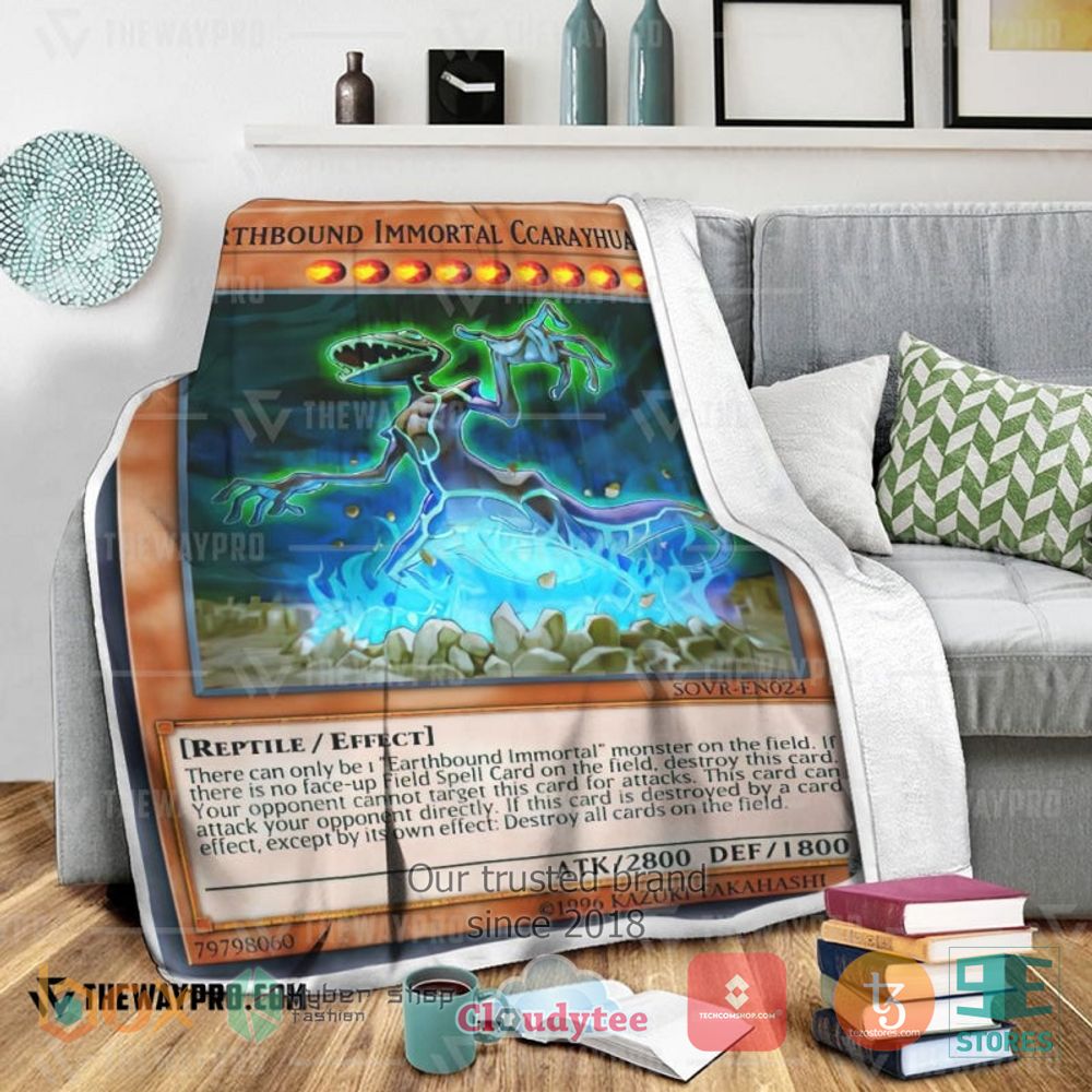 HOT Earthbound Immortal Ccarayhua Soft Blanket 2