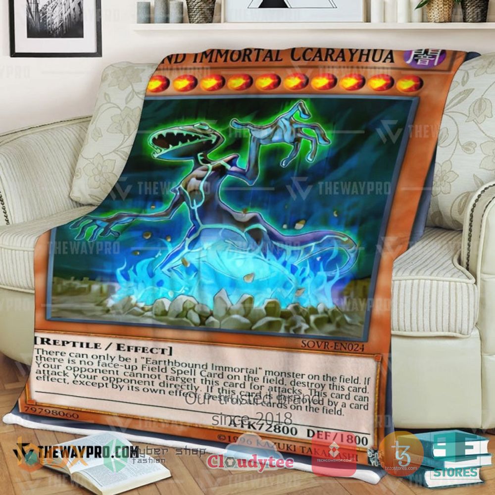 HOT Earthbound Immortal Ccarayhua Soft Blanket 3