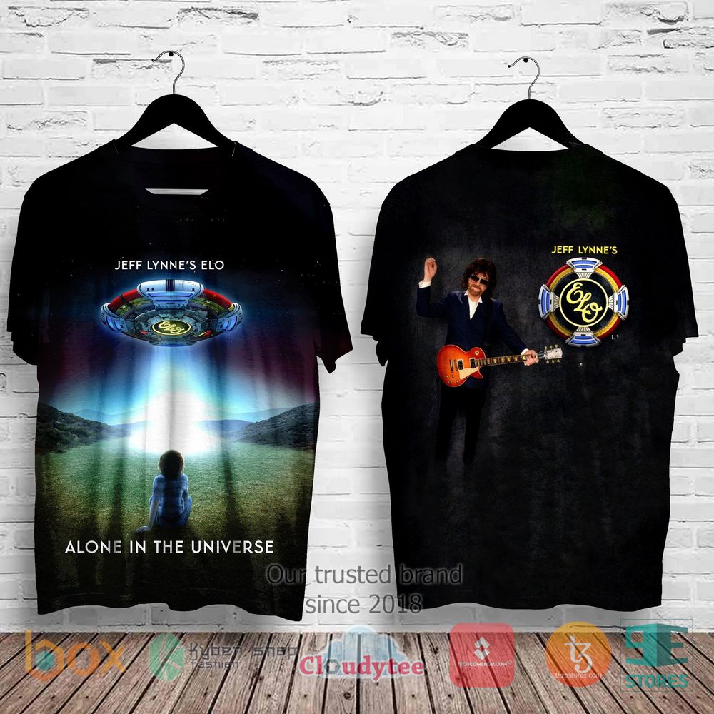 HOT Electric Light Orchestra Alone in the Universe Album 3D Shirt 2