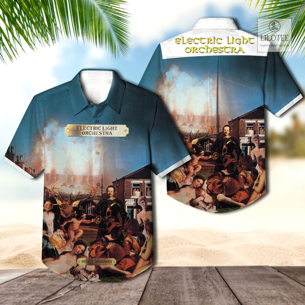 BEST Electric Light Orchestra Secret Messages Casual Hawaiian Shirt 2