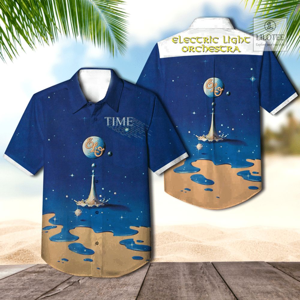 BEST Electric Light Orchestra Time Casual Hawaiian Shirt 3