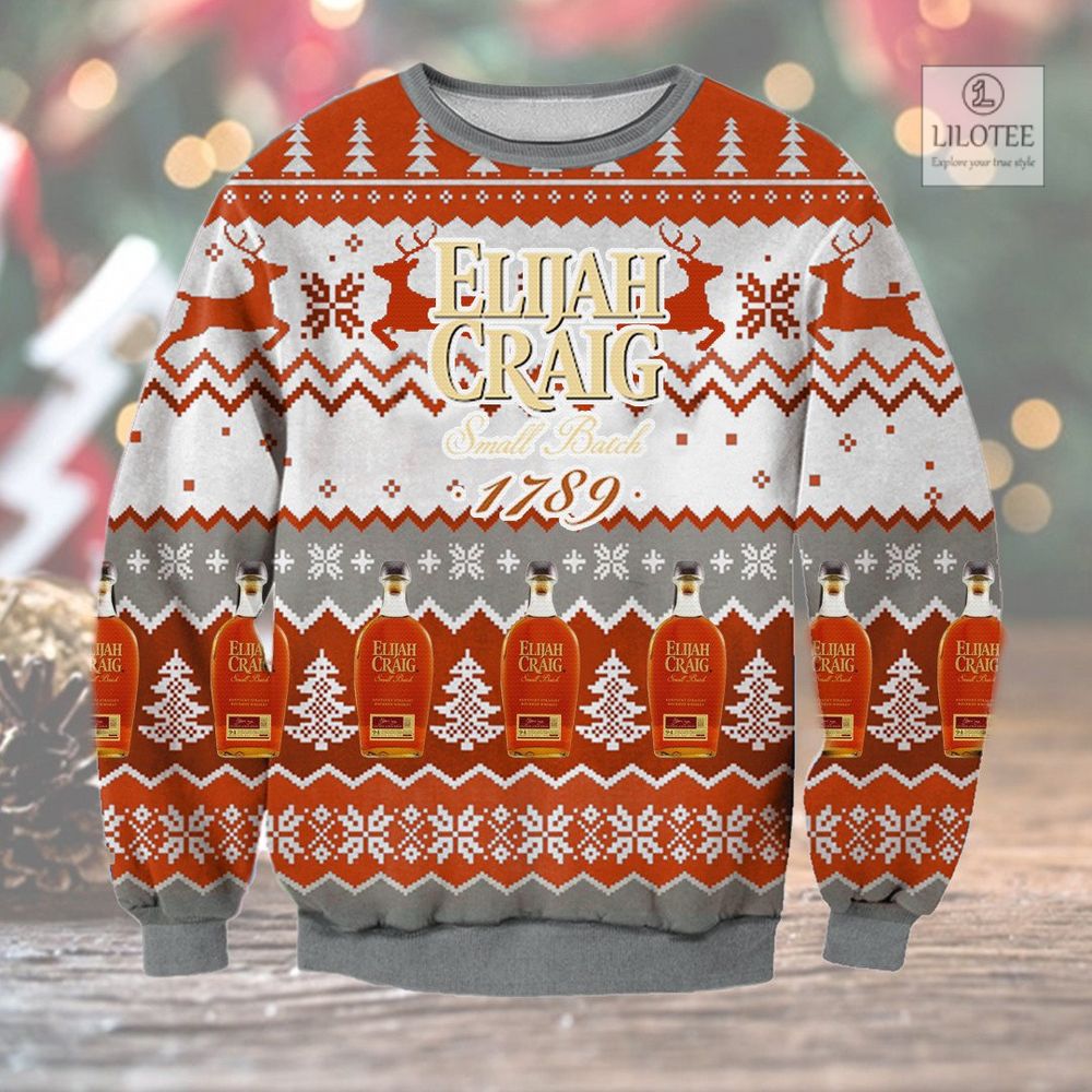BEST Elijah Craig Small Batch 3D sweater, sweatshirt 3
