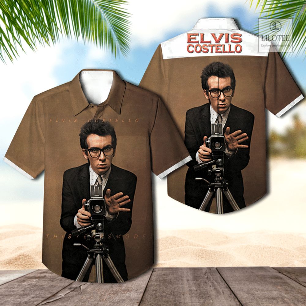 BEST Elvis Costello This Year's Model Casual Hawaiian Shirt 3