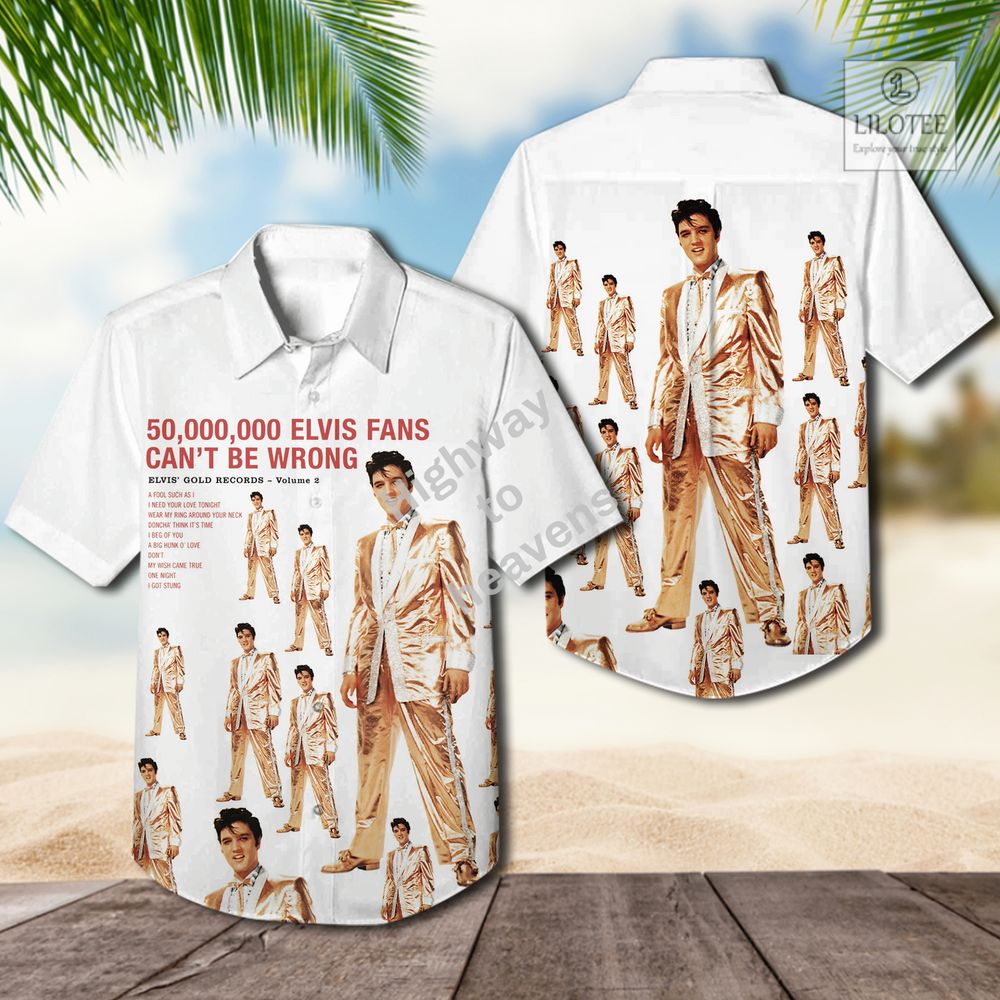 BEST Elvis Presley 50000000 Elvis Fans Casual Hawaiian Shirt 2