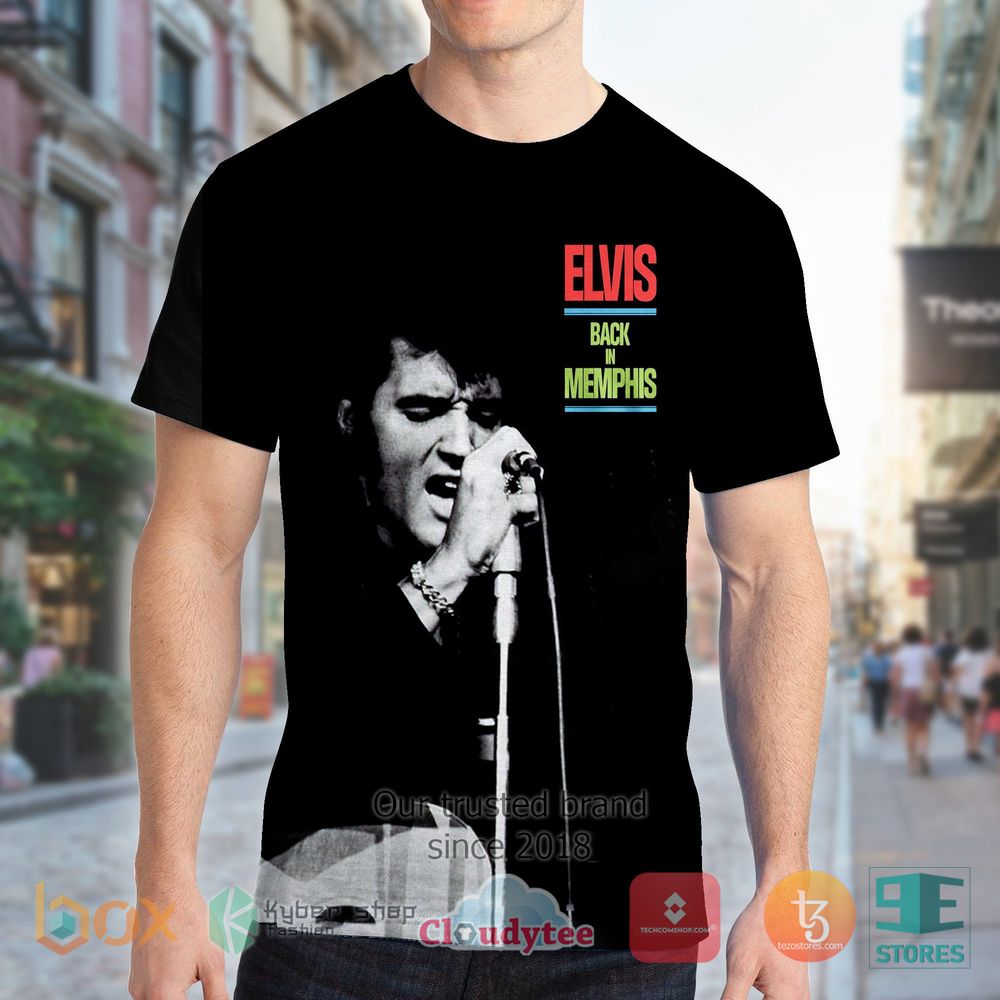 HOT Elvis Presley Back in Memphis Album 3D Shirt 3