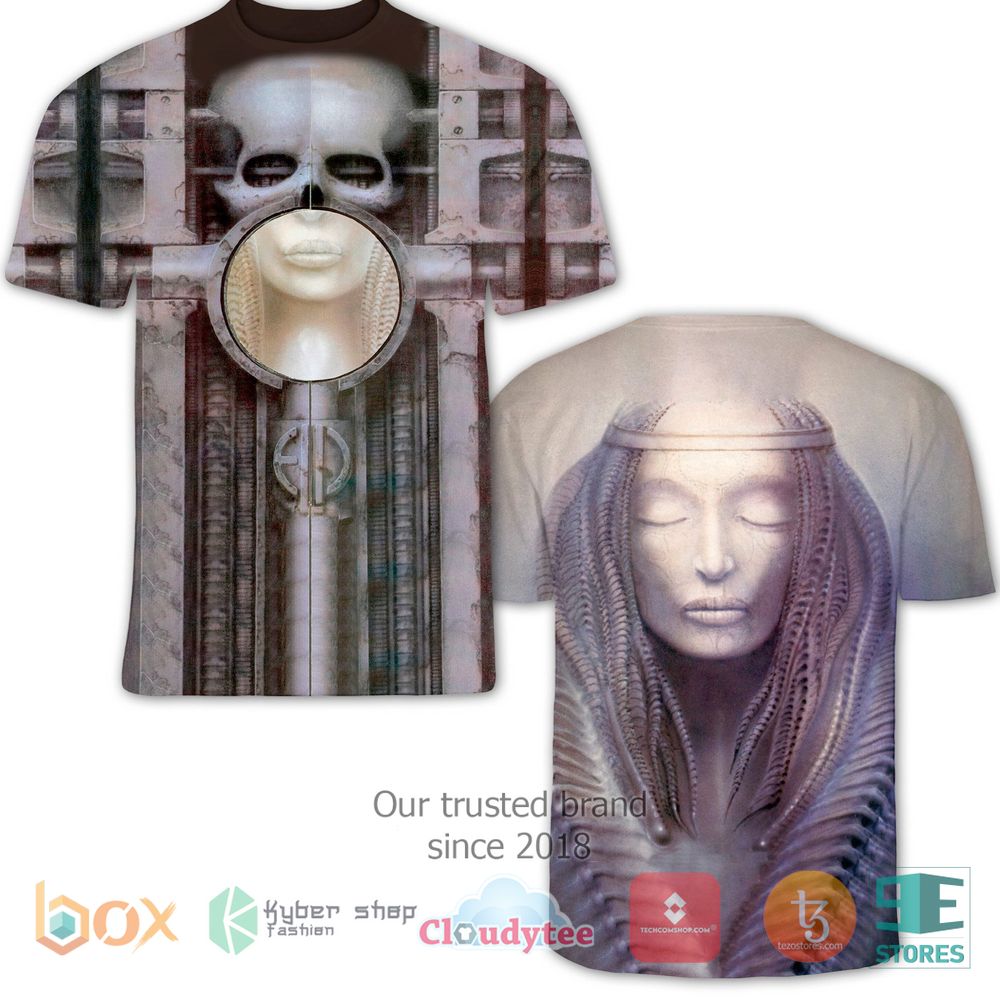 HOT Emerson, Lake & Palmer Brain Salad Surgery 3D T-Shirt 2