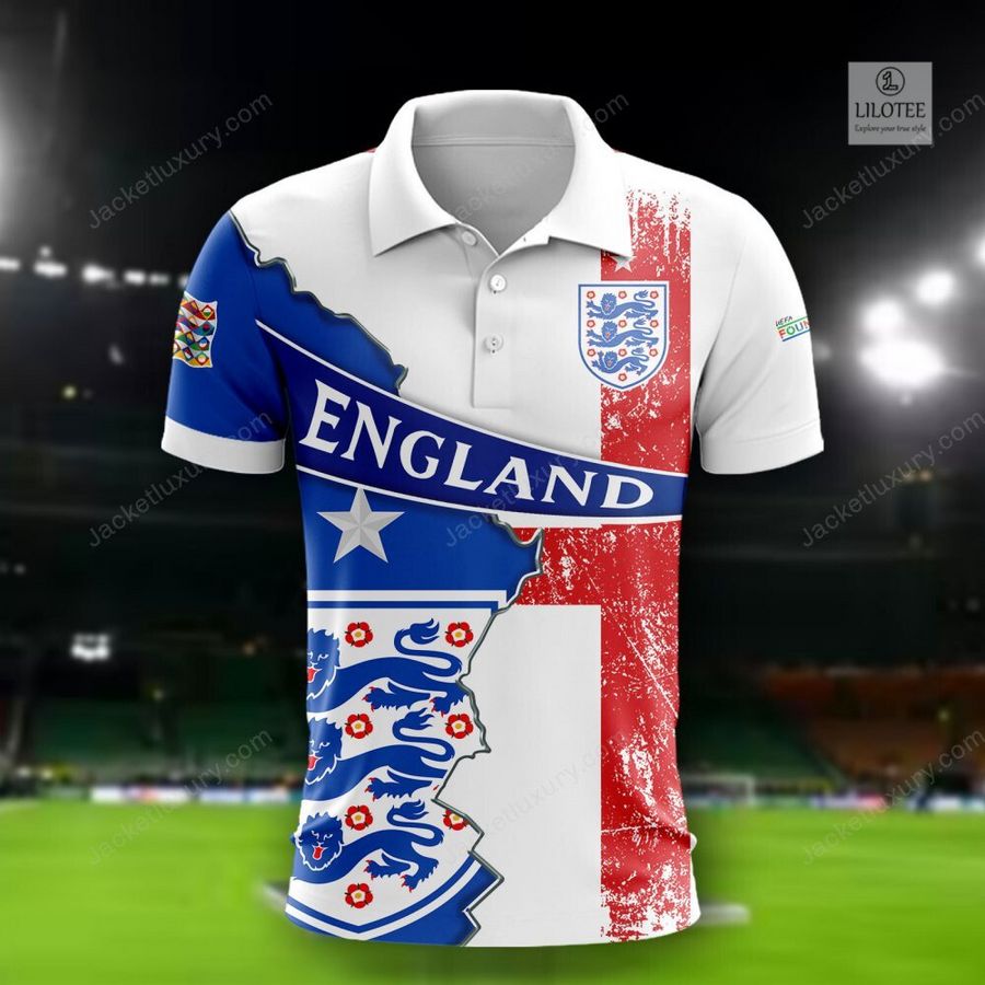 England national football team White 3D Hoodie, Shirt 1
