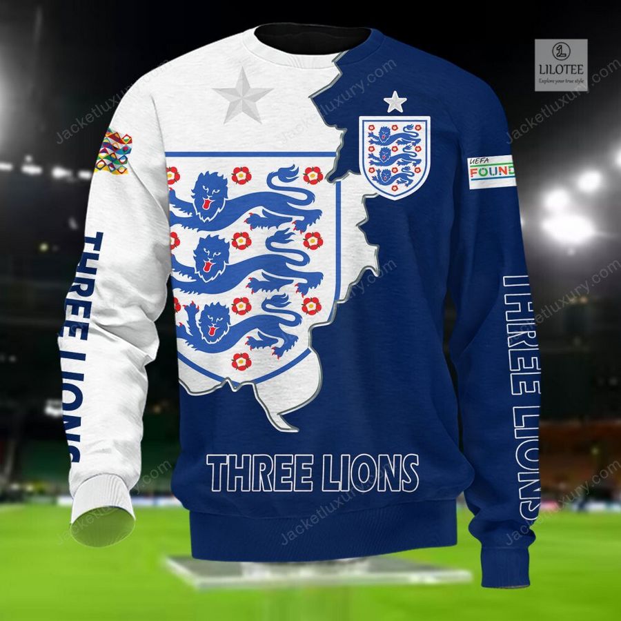England Three Lions national football team 3D Hoodie, Shirt 5
