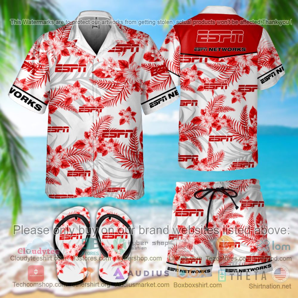 BEST ESPN Hawaiian Shirt, Short 6