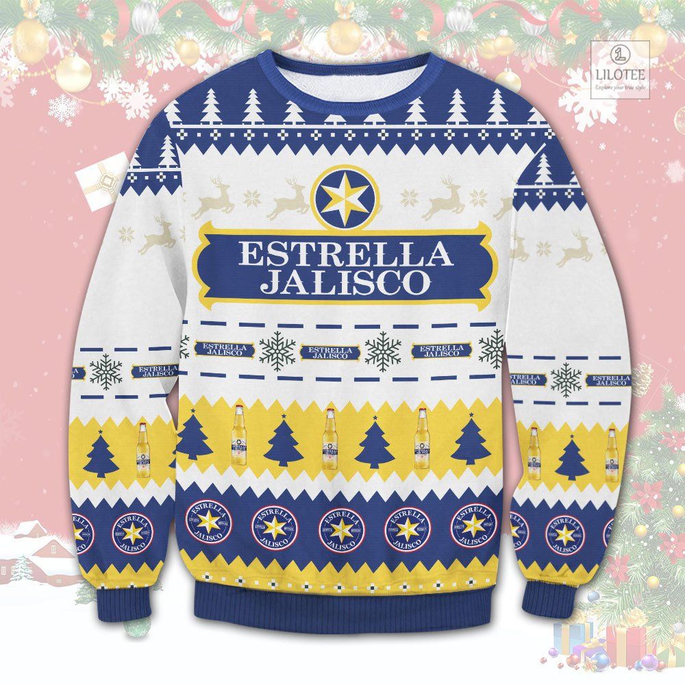BEST Estrella Jalisco Christmas Sweater and Sweatshirt 2