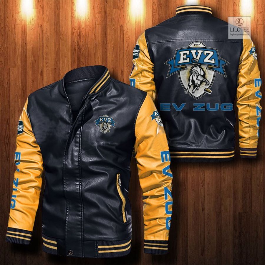 EV Zug Bomber Leather Jacket 6