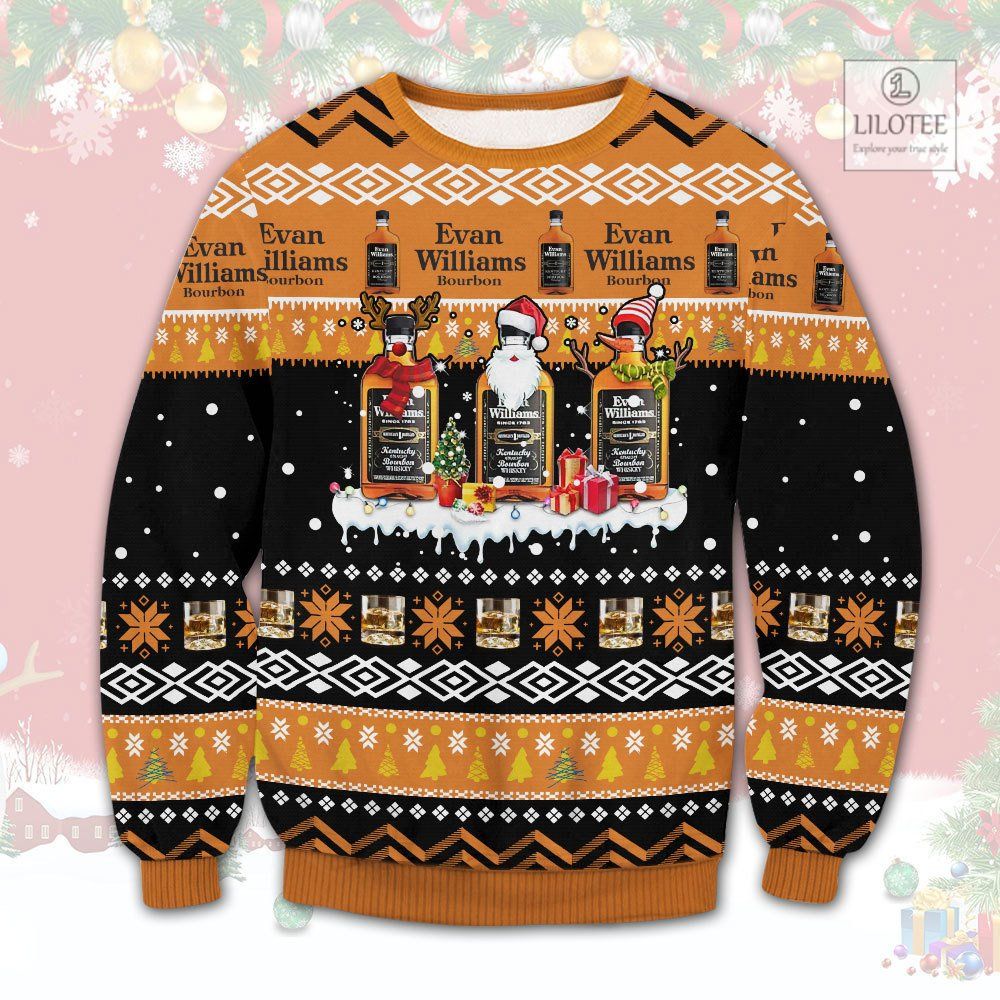 BEST Evan Williams Bourbon 3D sweater, sweatshirt 3